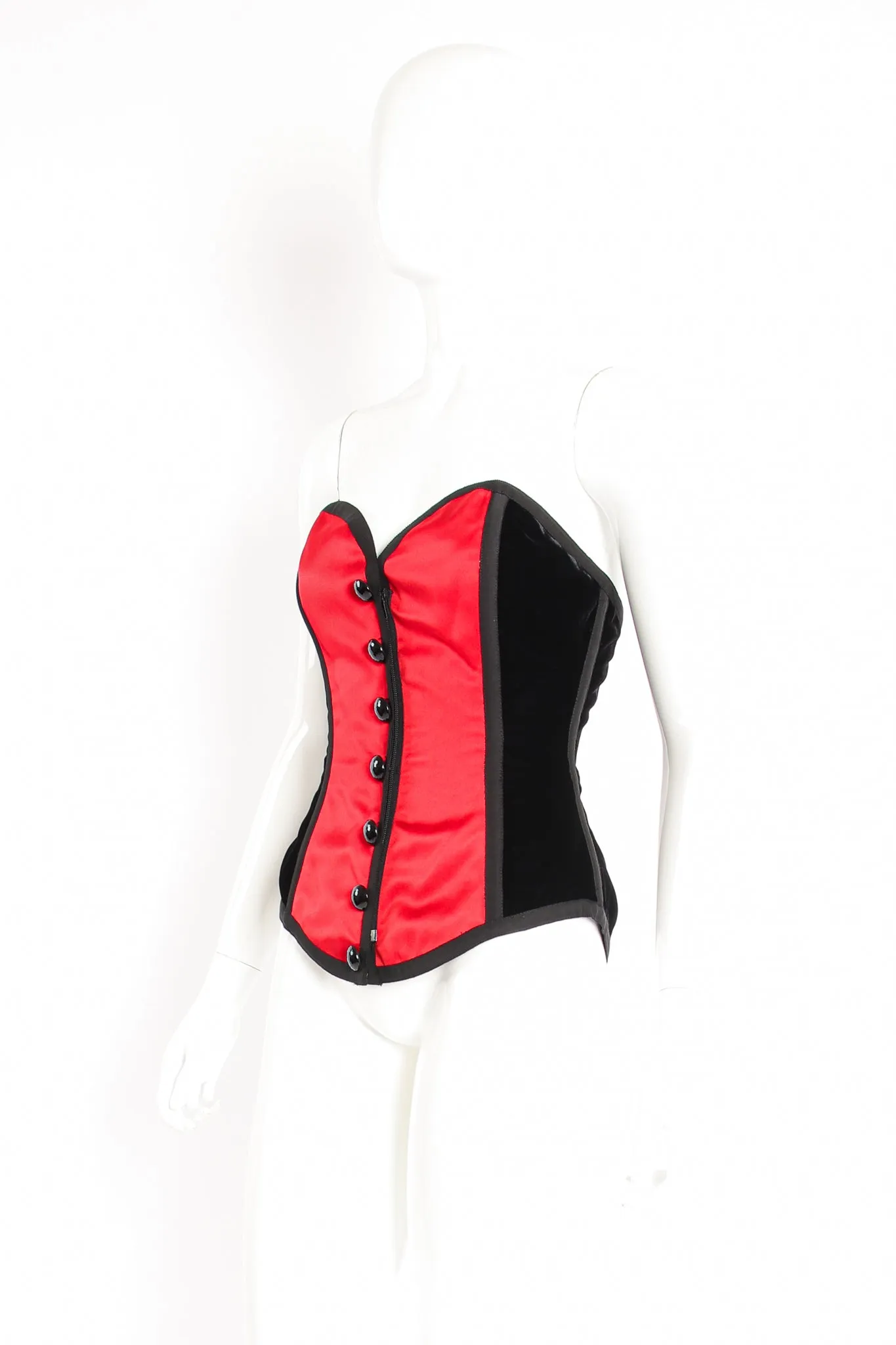 1988 A/W Velvet Satin Corset