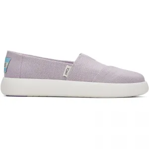 ALPARGATA MALLOW Ladies Chunky Slip-On Espadrilles Purple