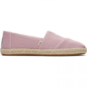 ALPARGATA ROPE Ladies Slip-On Canvas Espadrilles Pink