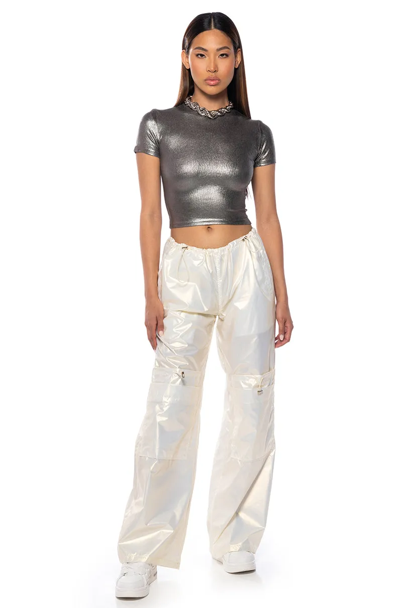 ALWAYS BETTER PEARLIZED PARACHUTE PANT