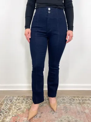 Beverly High Rise Skinny Flare in Indigo Rinse