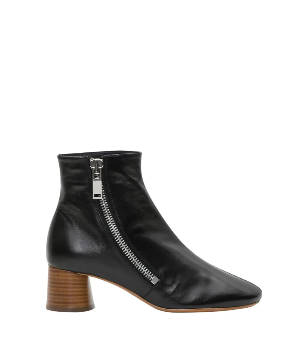CÉLINE Celine Phoebe Philo Elliptic Heel Ankle Boots In Black Size 40 UK7 ladies