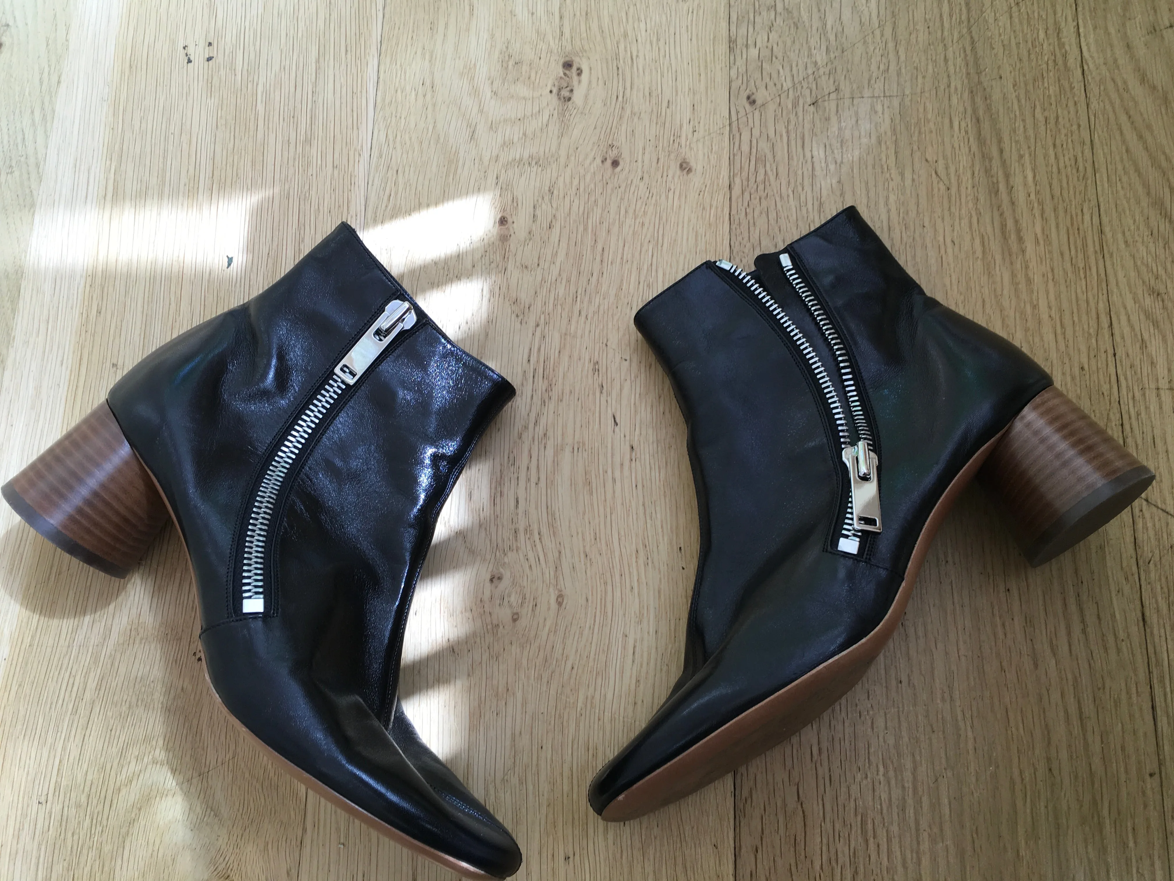 CÉLINE Celine Phoebe Philo Elliptic Heel Ankle Boots In Black Size 40 UK7 ladies