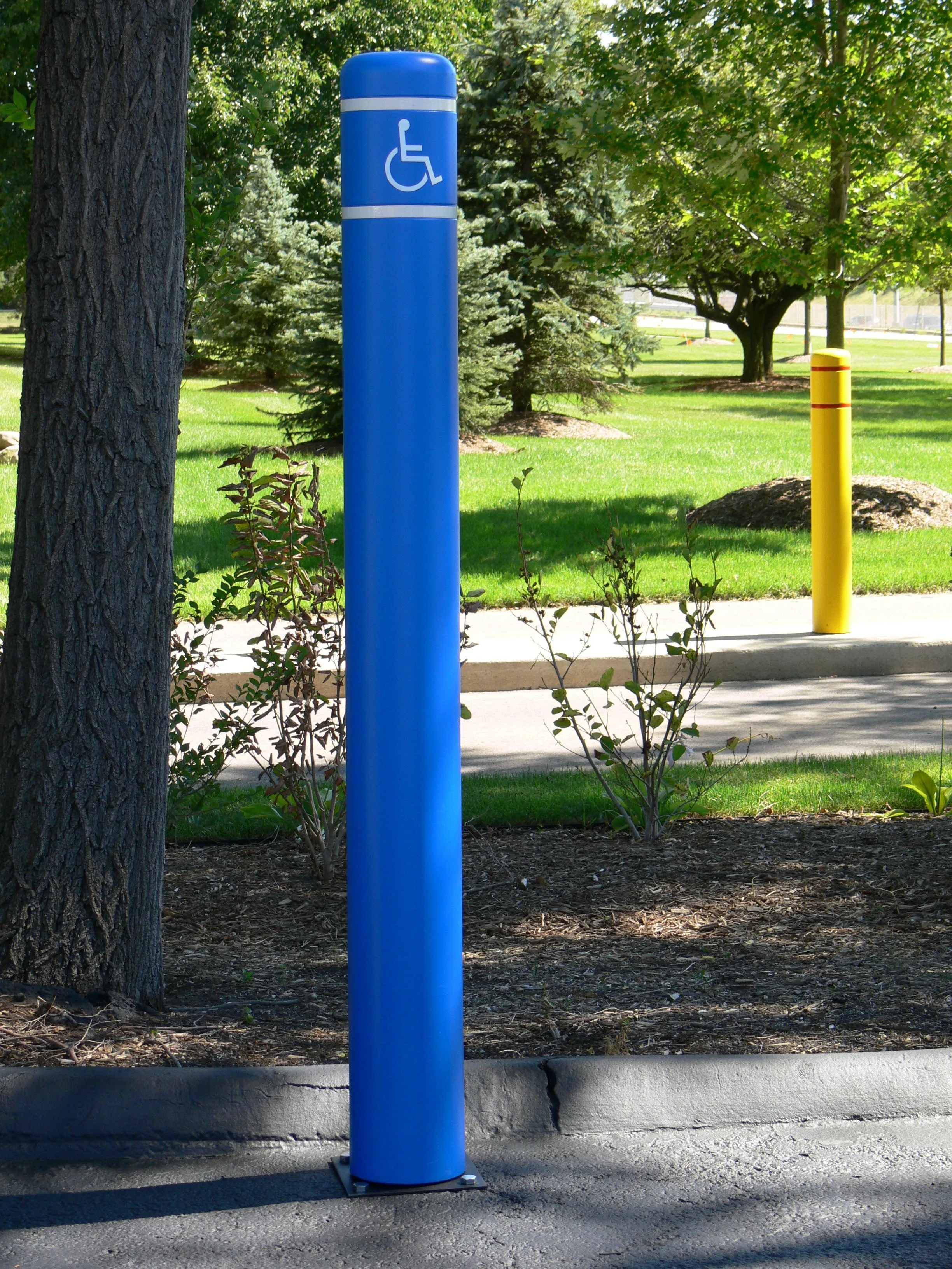 FlexBollard - 7" x 72" with Handicap Logo