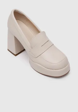 Happy Mind Platform Pumps (Wheat)
