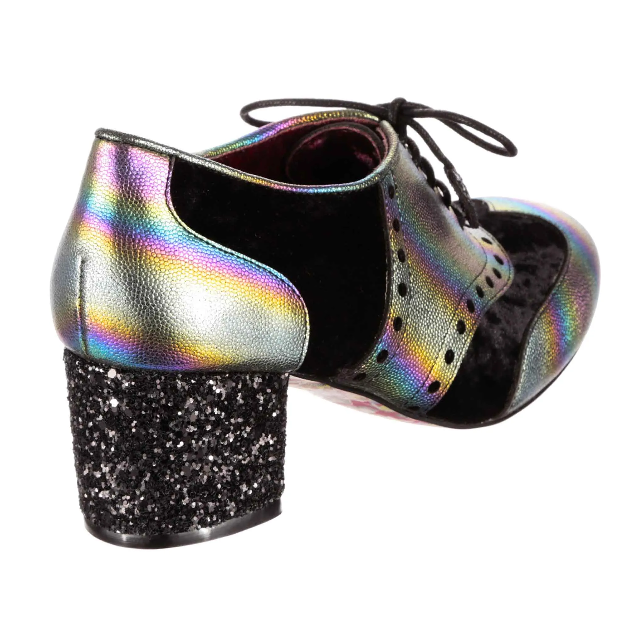 Irregular Choice Womens Clara Bow High Heels - Black
