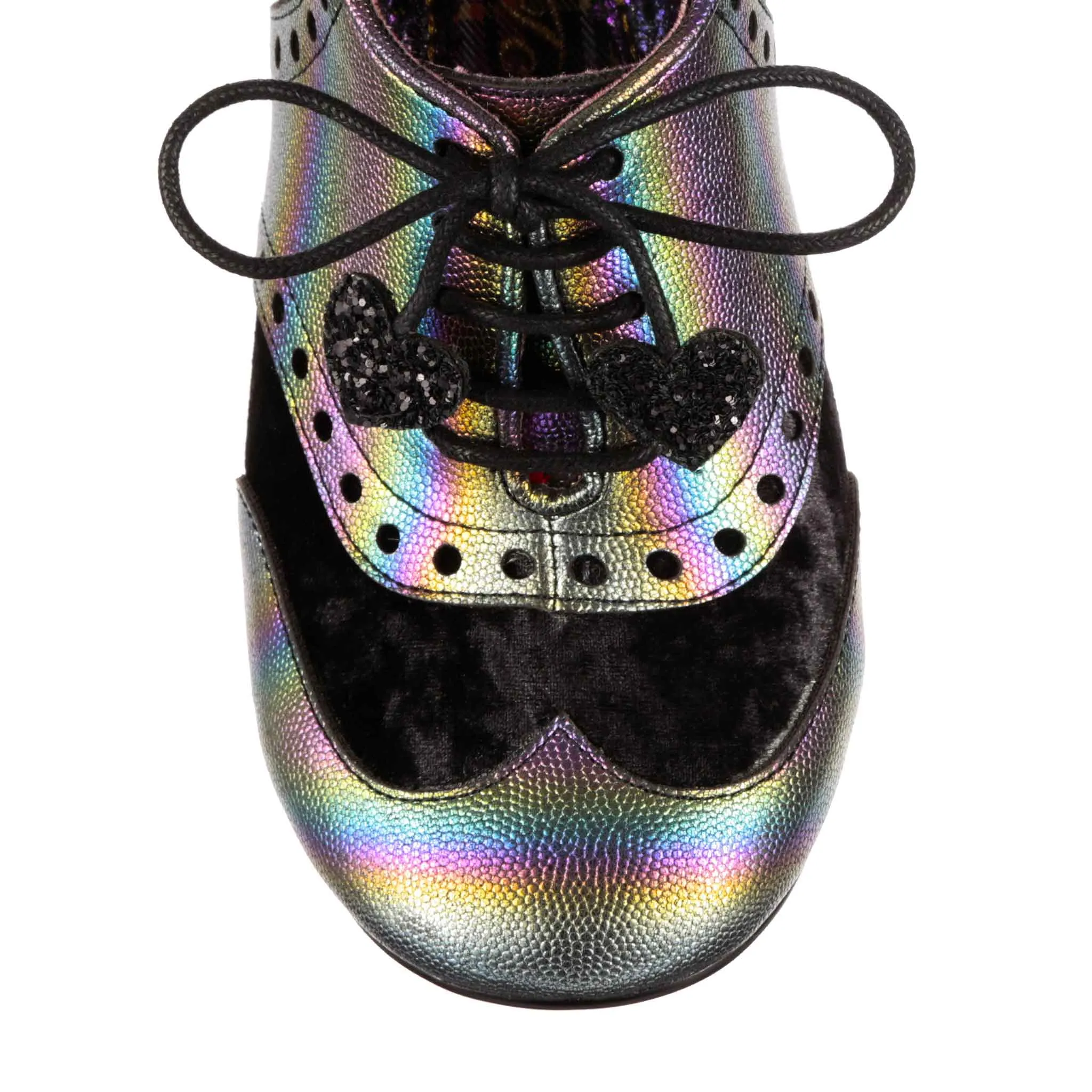 Irregular Choice Womens Clara Bow High Heels - Black