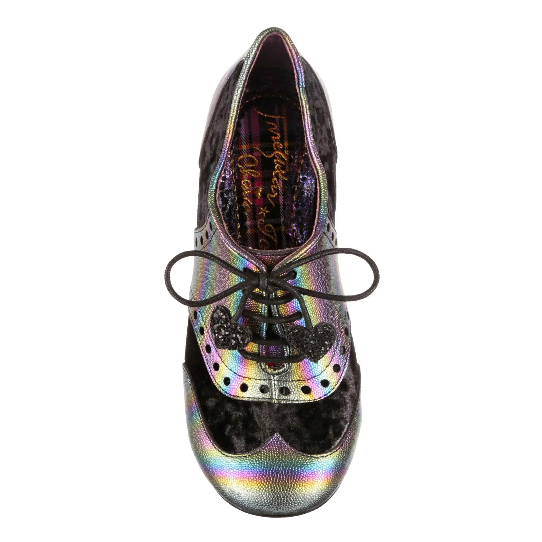 Irregular Choice Womens Clara Bow High Heels - Black