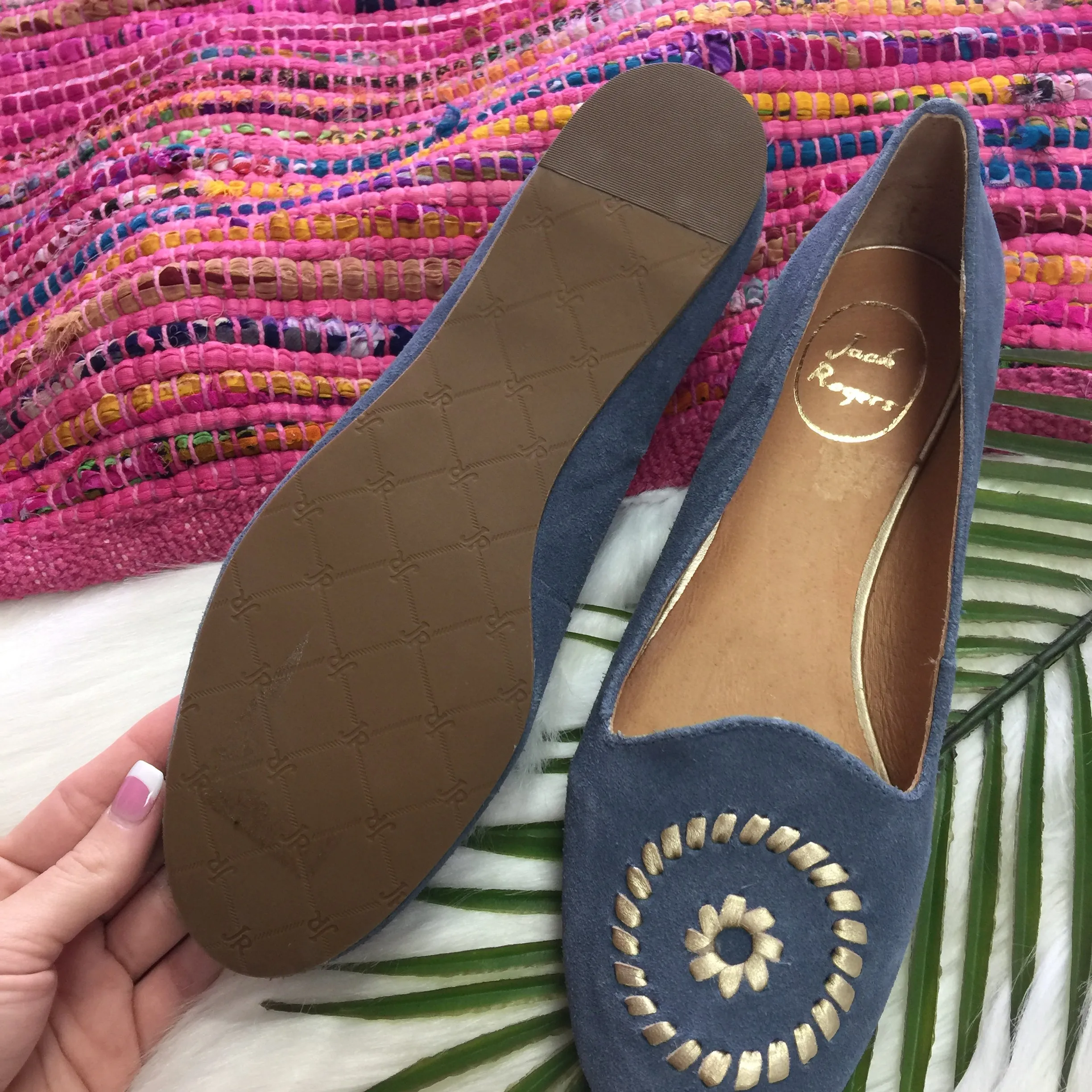 Jack Rogers Rebecca Suede Espadrilles