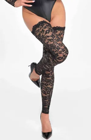 Lace thigh high stockings - Intrigued?