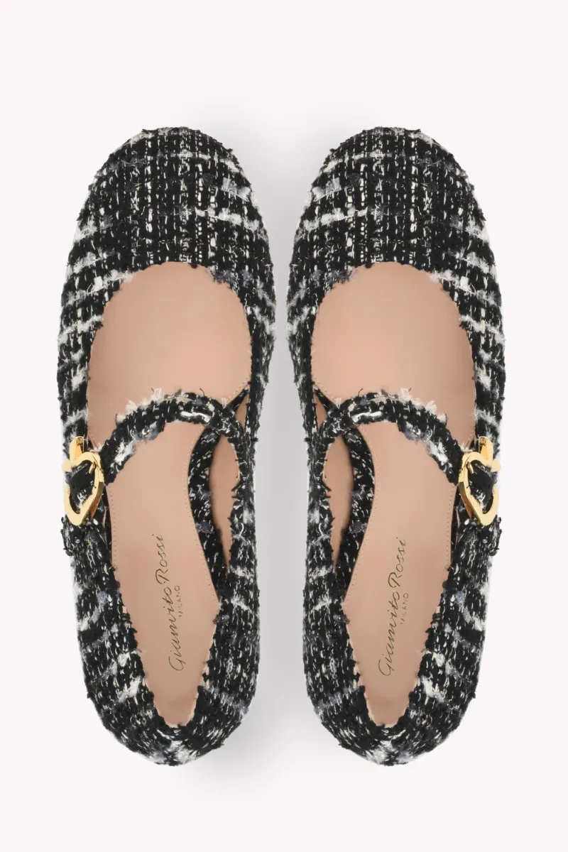 Mary Ribbon Boucle Heels