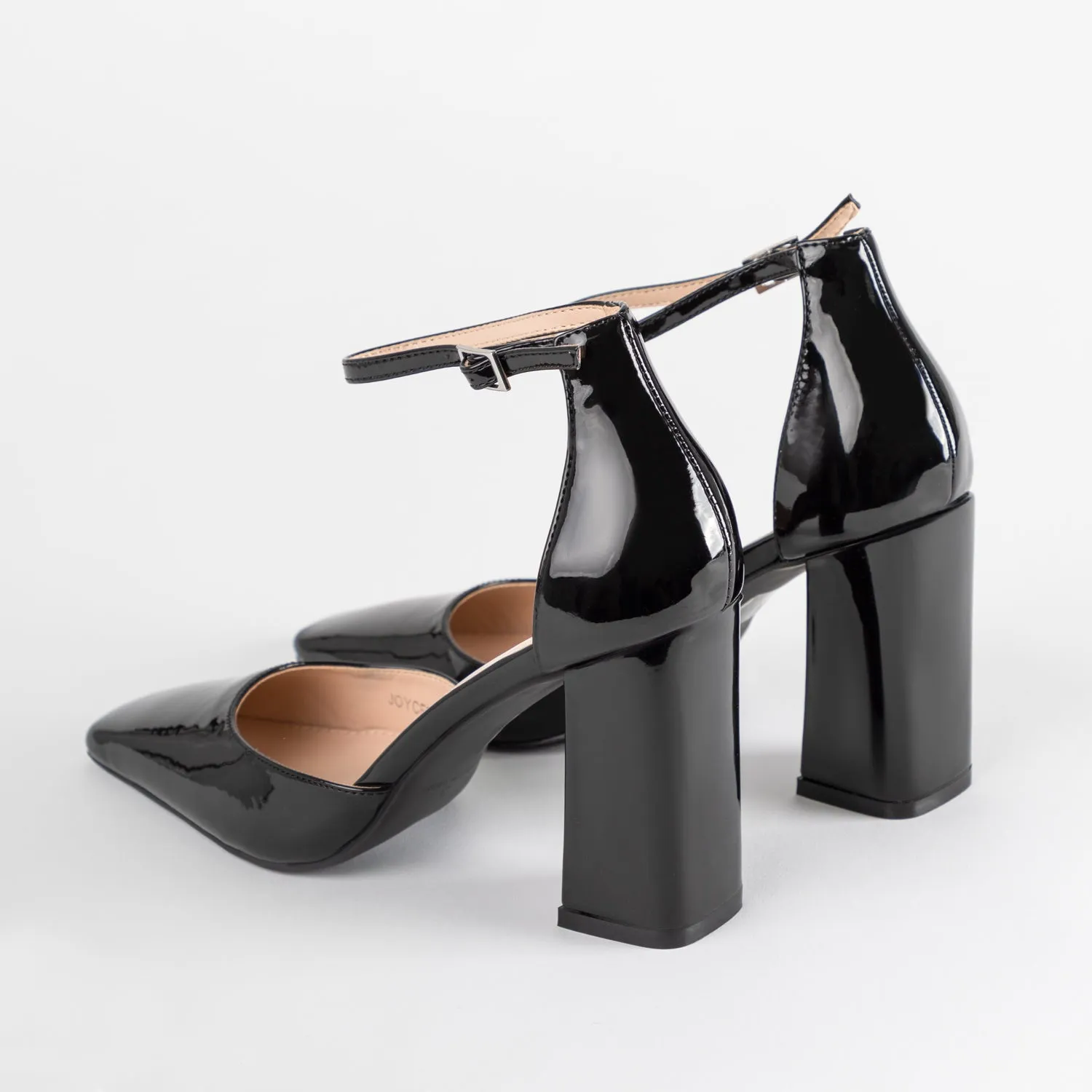 RAID Joycee Block Heels in Black