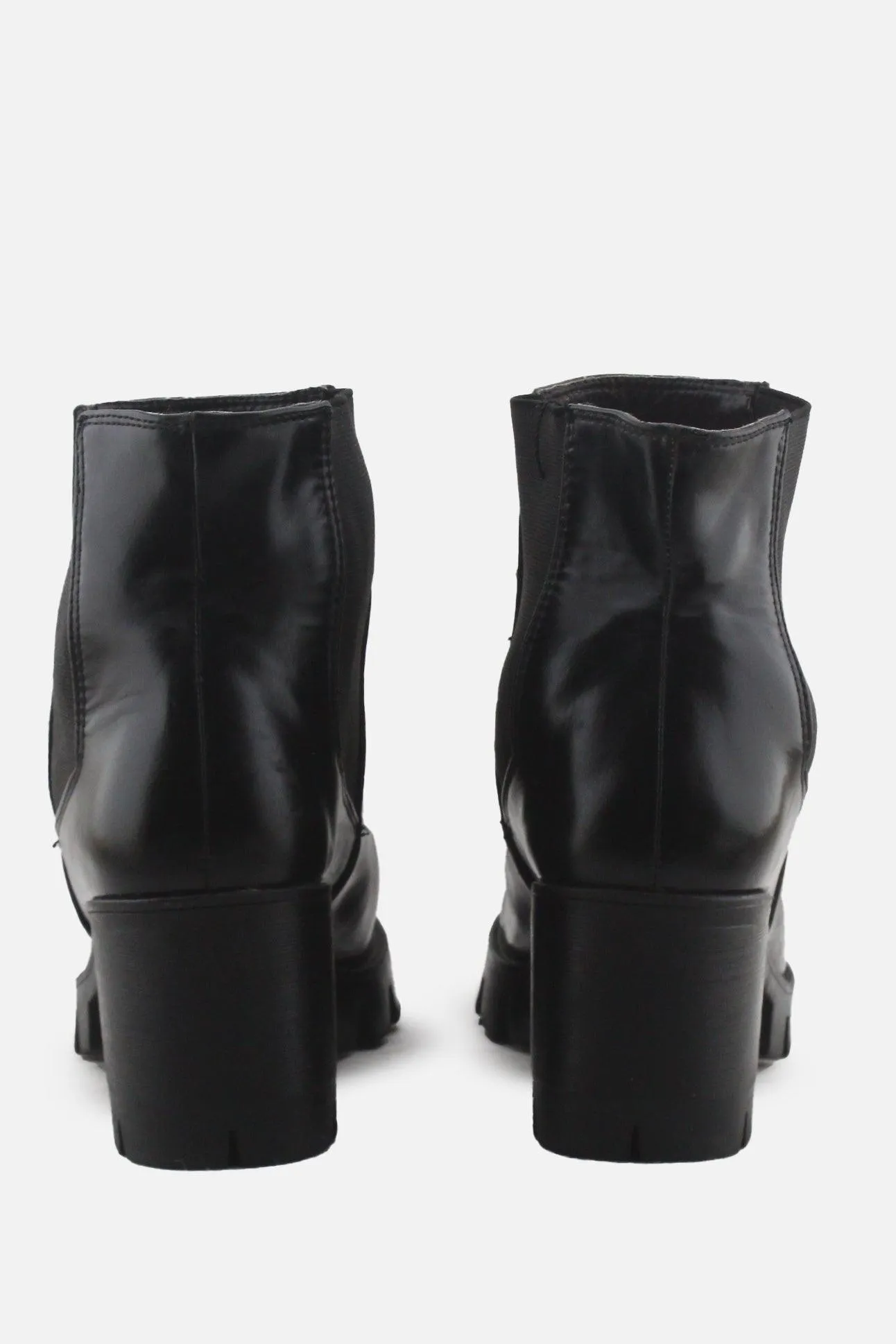 Raid Stretchable Block Heels | 100% Authentic Leather