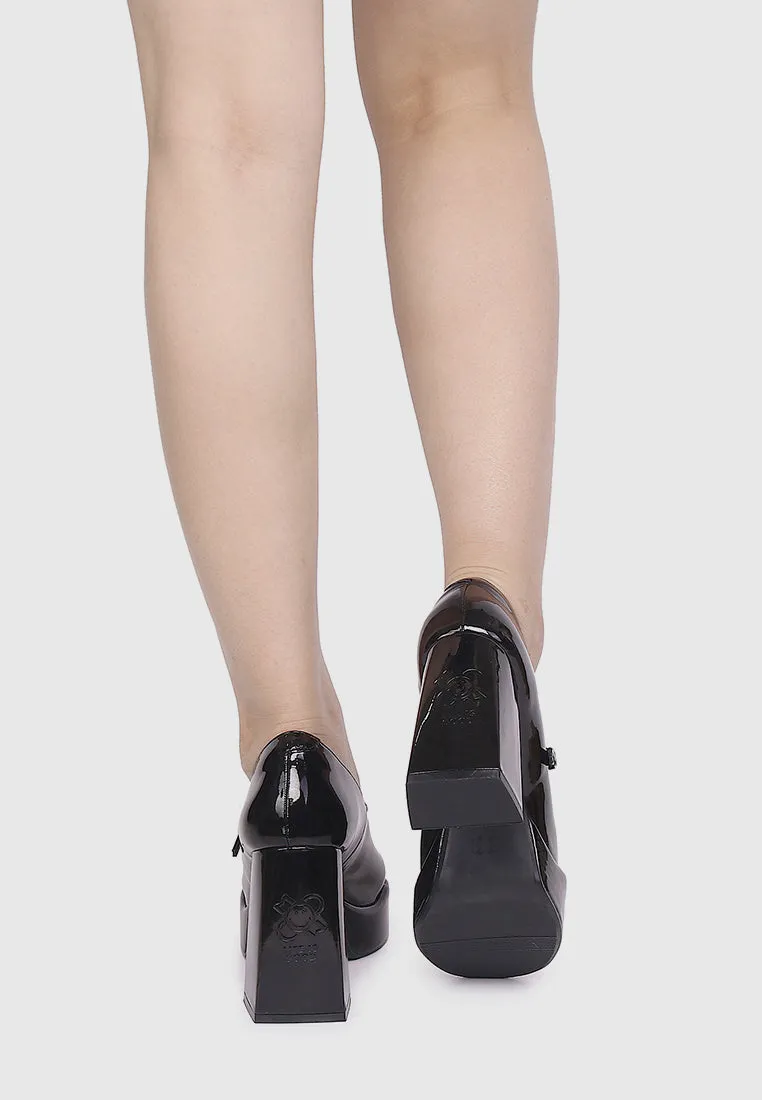Smile Therapy Platform Mary Janes (Black)