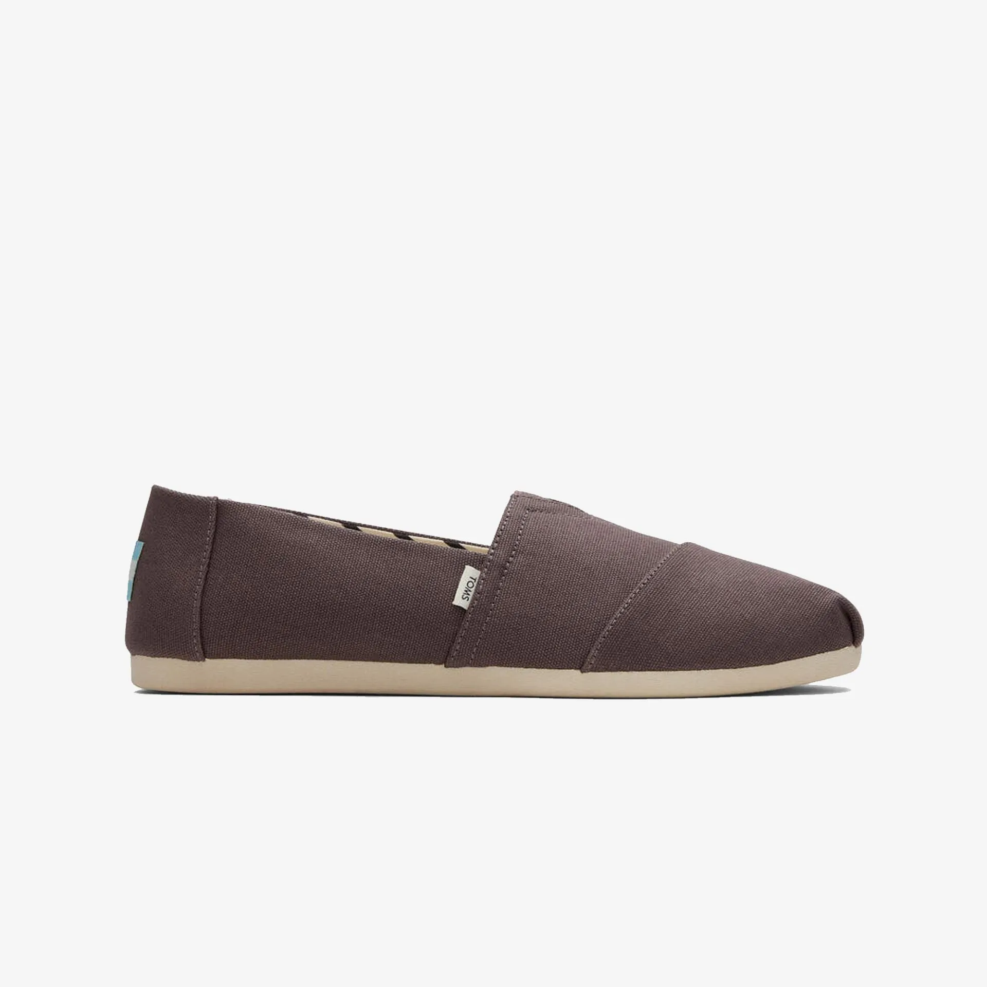 Toms | ALPARGATA RECYCLED COTTON CANVAS  { CHARCOAL GREY