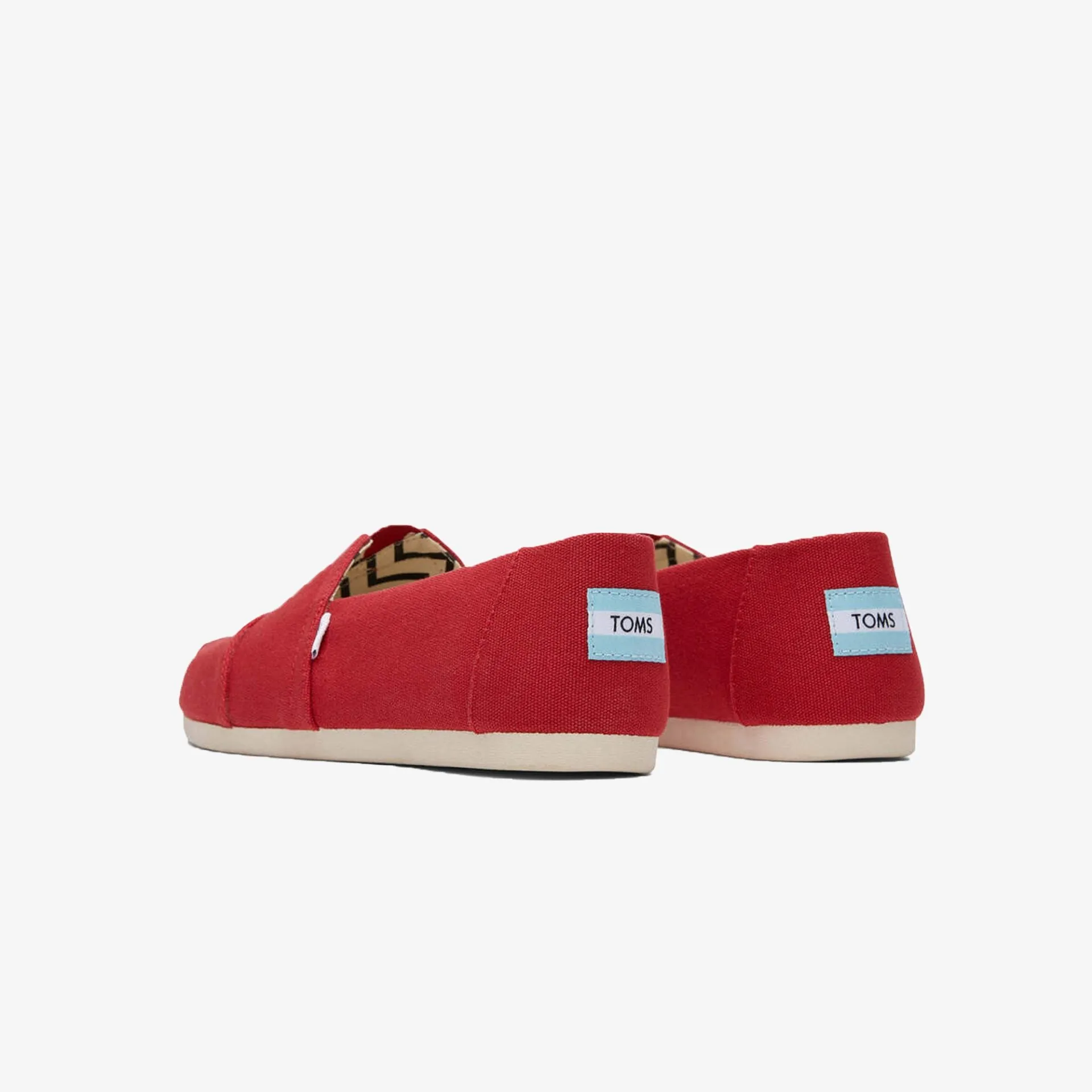 Toms | ALPARGATA RECYCLED COTTON CANVAS  { ROSE RED