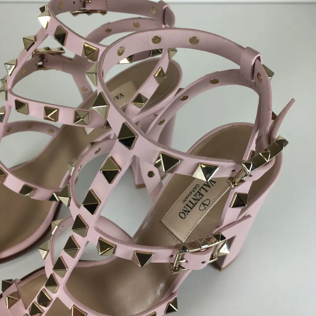 Valentino Rockstud Block Heels